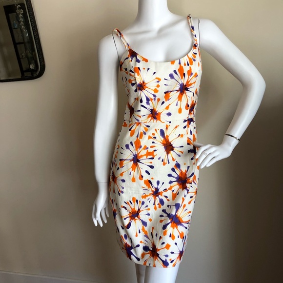 Milly Dresses Milly Paint Splatter Print Dress Poshmark